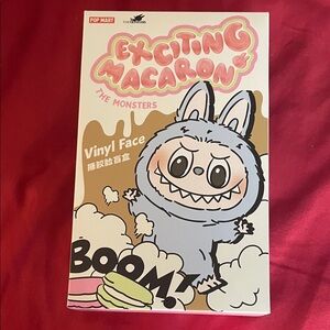 100% authentic, sealed Exciting Macaron the monsters labubu secret blind box